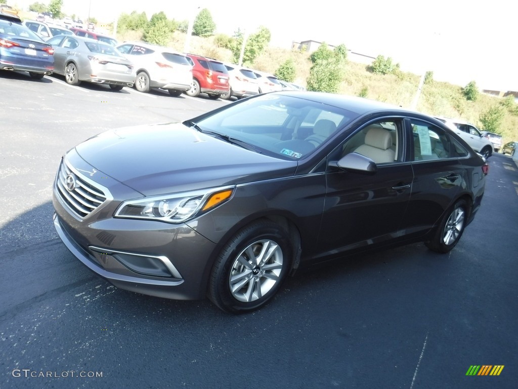 2016 Sonata SE - Dark Truffle / Beige photo #5