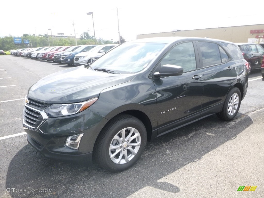 2020 Equinox LS AWD - Nightfall Gray Metallic / Ash Gray photo #1