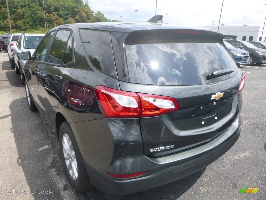 2020 Equinox LS AWD - Nightfall Gray Metallic / Ash Gray photo #3