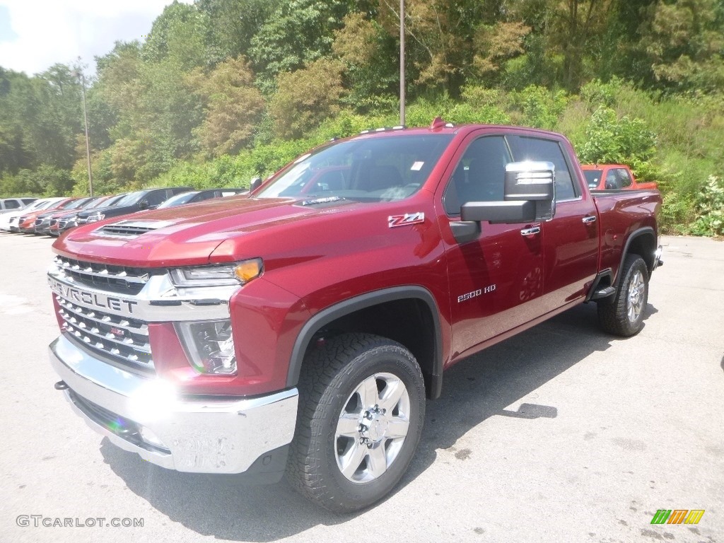 Cajun Red Tintcoat 2020 Chevrolet Silverado 2500HD LTZ Crew Cab 4x4 Exterior Photo #134644065