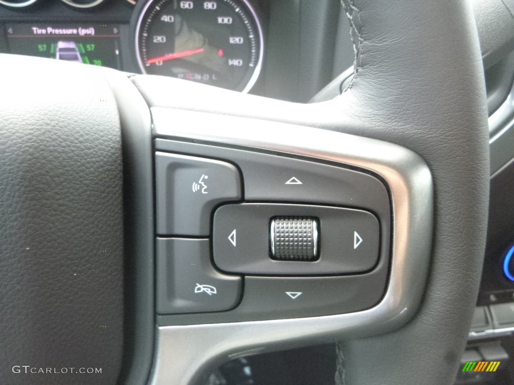 2020 Chevrolet Silverado 2500HD LTZ Crew Cab 4x4 Jet Black Steering Wheel Photo #134644427