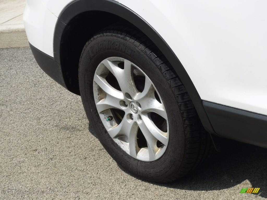 2011 CX-9 Touring AWD - Crystal White Pearl Mica / Black photo #3