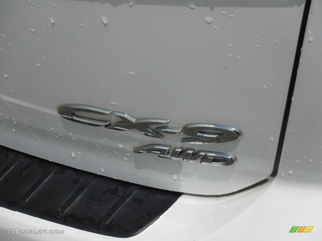 2011 CX-9 Touring AWD - Crystal White Pearl Mica / Black photo #11