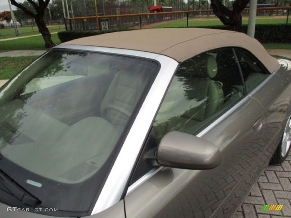 2008 A4 2.0T Cabriolet - Alpaka Beige Metallic / Beige photo #62