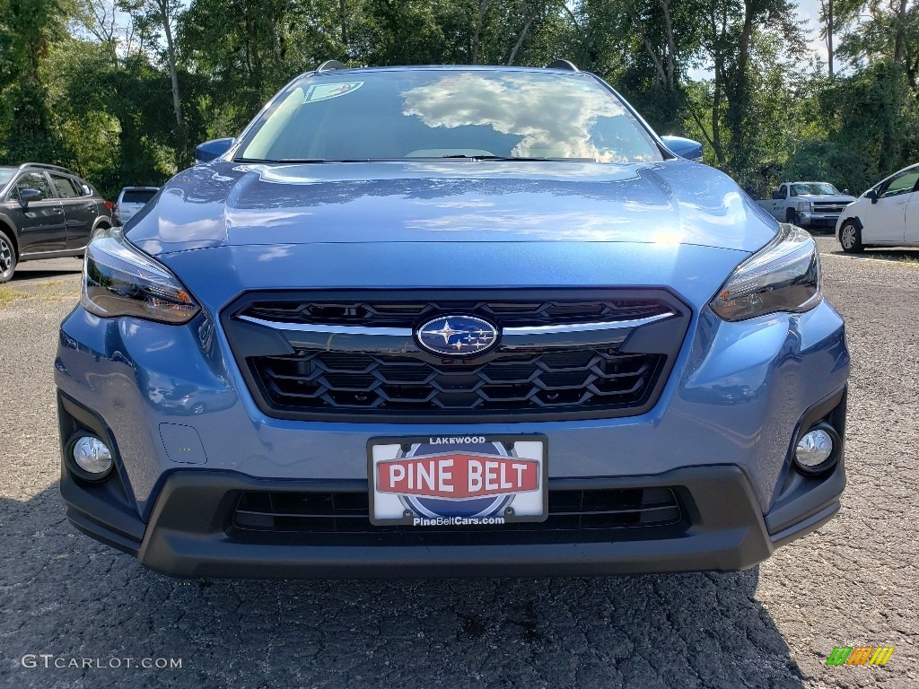 2019 Crosstrek 2.0i Limited - Quartz Blue Pearl / Gray photo #2