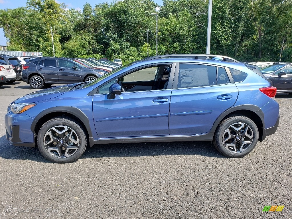 2019 Crosstrek 2.0i Limited - Quartz Blue Pearl / Gray photo #3