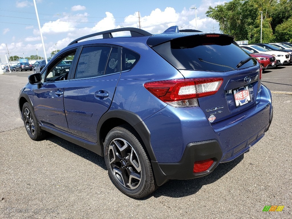 2019 Crosstrek 2.0i Limited - Quartz Blue Pearl / Gray photo #4