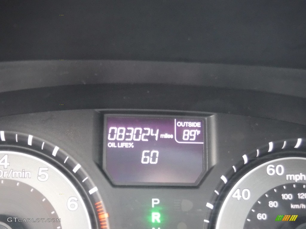 2015 Odyssey EX-L - Obsidian Blue Pearl / Gray photo #28