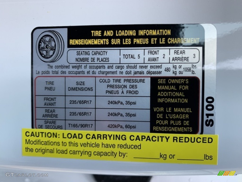 2020 Hyundai Santa Fe SE AWD Info Tag Photo #134650295