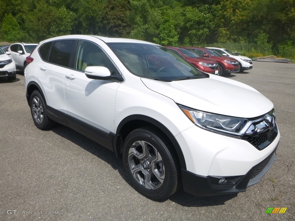 2019 CR-V EX-L AWD - Platinum White Pearl / Ivory photo #5