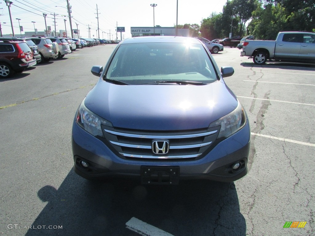 2014 CR-V EX AWD - Twilight Blue Metallic / Gray photo #3