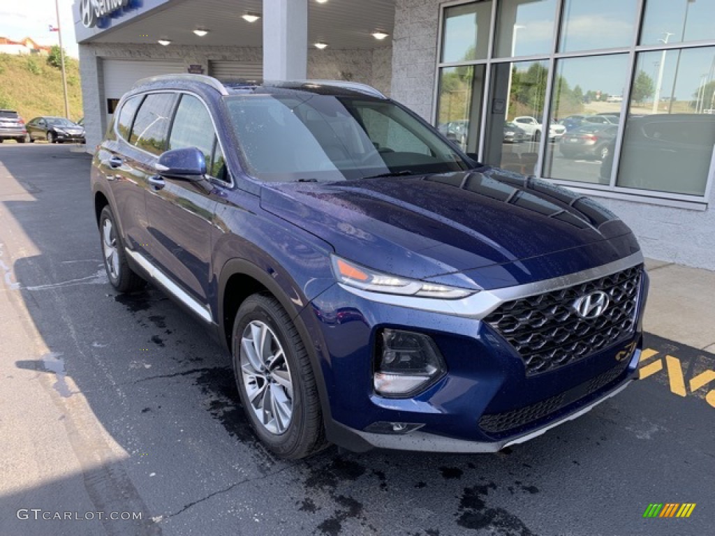 Stormy Sea 2020 Hyundai Santa Fe SEL AWD Exterior Photo #134651492