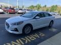 2019 Quartz White Pearl Hyundai Sonata SE  photo #7