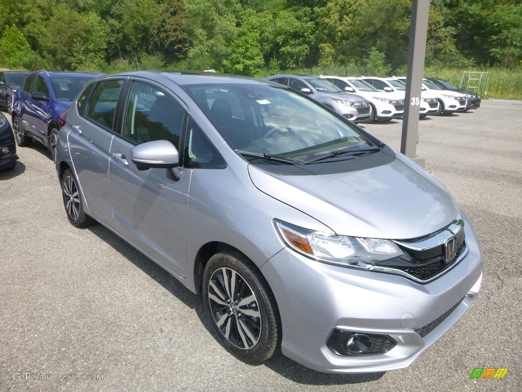 Lunar Silver Metallic 2019 Honda Fit EX Exterior Photo #134652284
