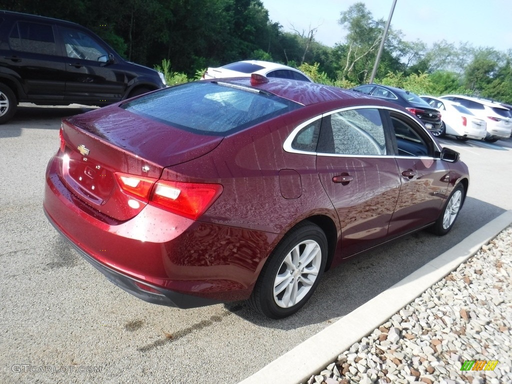 2016 Malibu LT - Crystal Red Tintcoat / Jet Black photo #6