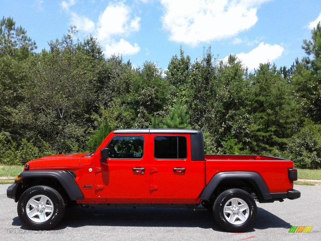 Firecracker Red Jeep Gladiator