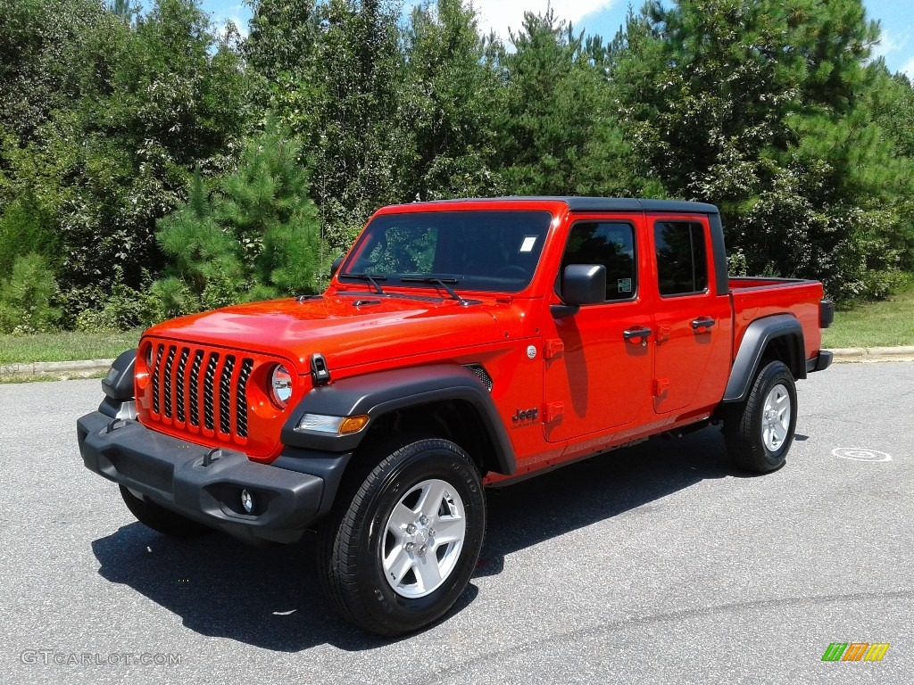 2020 Gladiator Sport 4x4 - Firecracker Red / Black photo #2