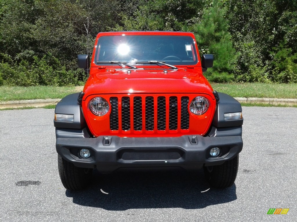 2020 Gladiator Sport 4x4 - Firecracker Red / Black photo #3