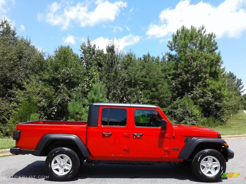 2020 Gladiator Sport 4x4 - Firecracker Red / Black photo #5