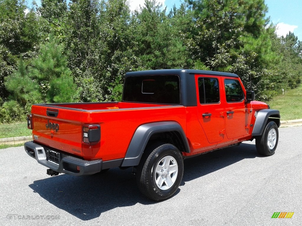 2020 Gladiator Sport 4x4 - Firecracker Red / Black photo #6