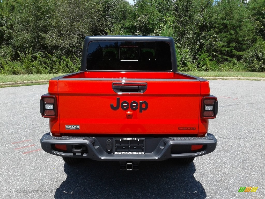 2020 Gladiator Sport 4x4 - Firecracker Red / Black photo #7