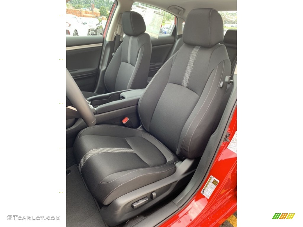 2019 Honda Civic EX Sedan Front Seat Photo #134655036