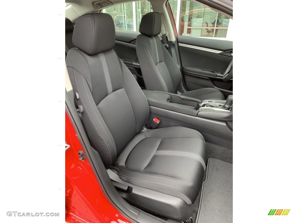2019 Civic EX Sedan - Rallye Red / Black photo #26