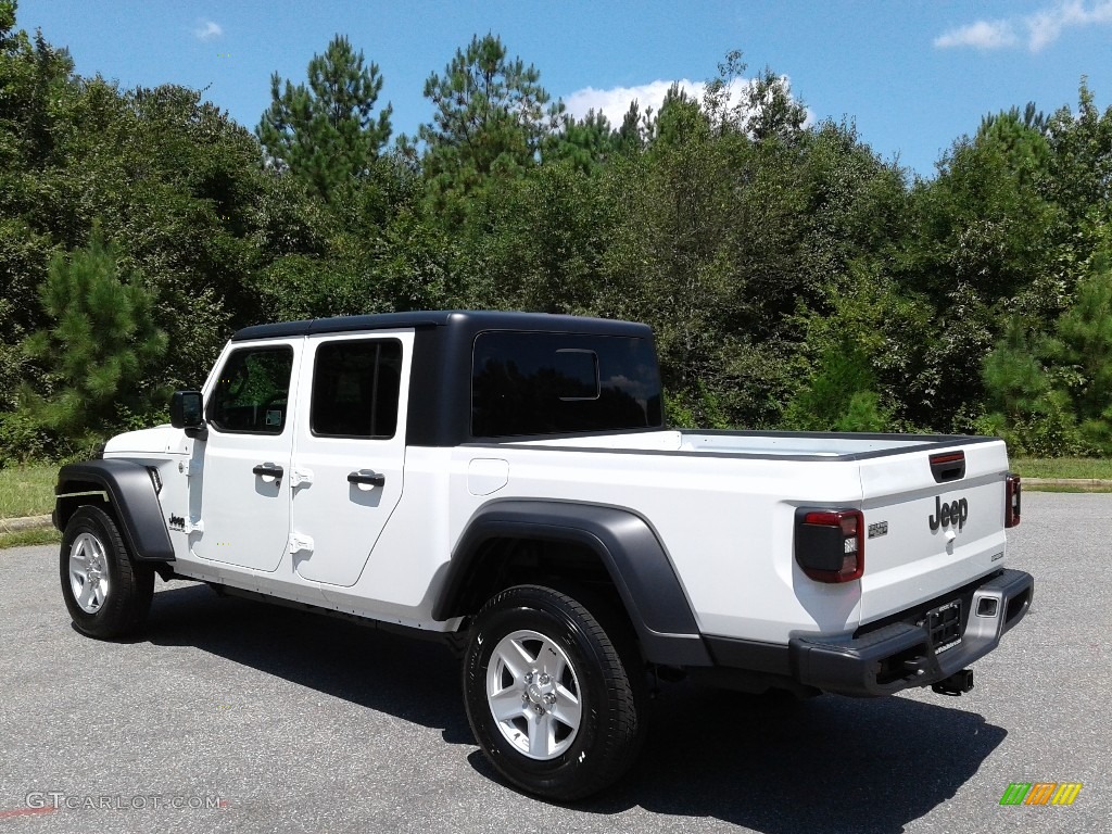 2020 Gladiator Sport 4x4 - Bright White / Black/Heritage Tan photo #8