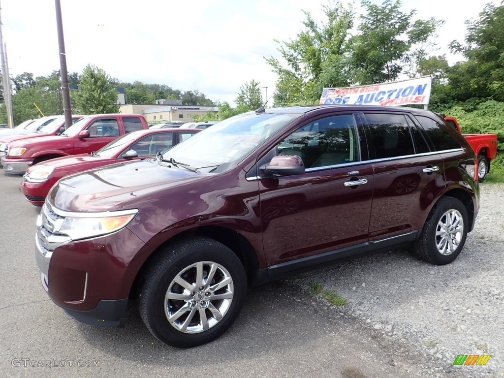 2011 Edge SEL AWD - Bordeaux Reserve Red Metallic / Charcoal Black photo #1
