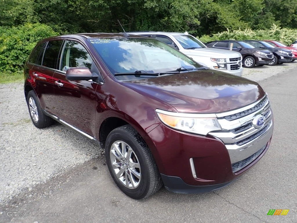 2011 Edge SEL AWD - Bordeaux Reserve Red Metallic / Charcoal Black photo #5