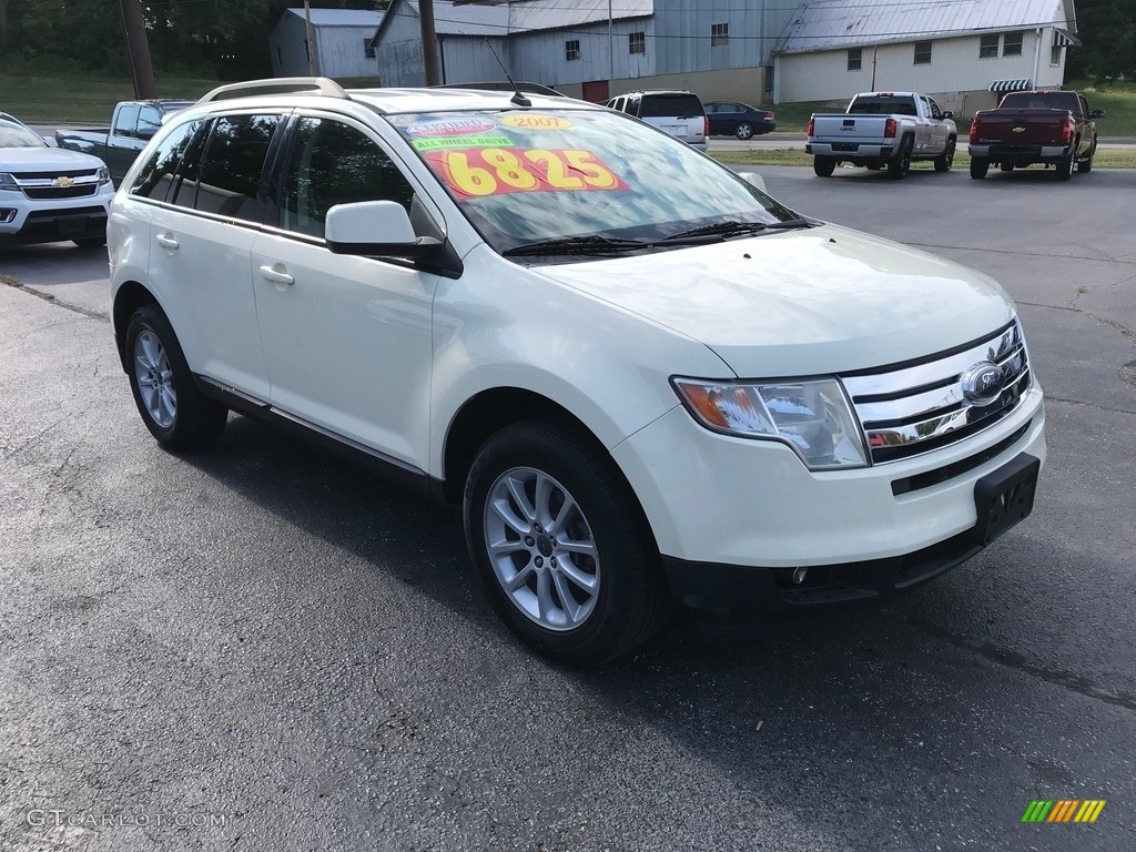 2007 Edge SEL AWD - Creme Brulee / Camel photo #4