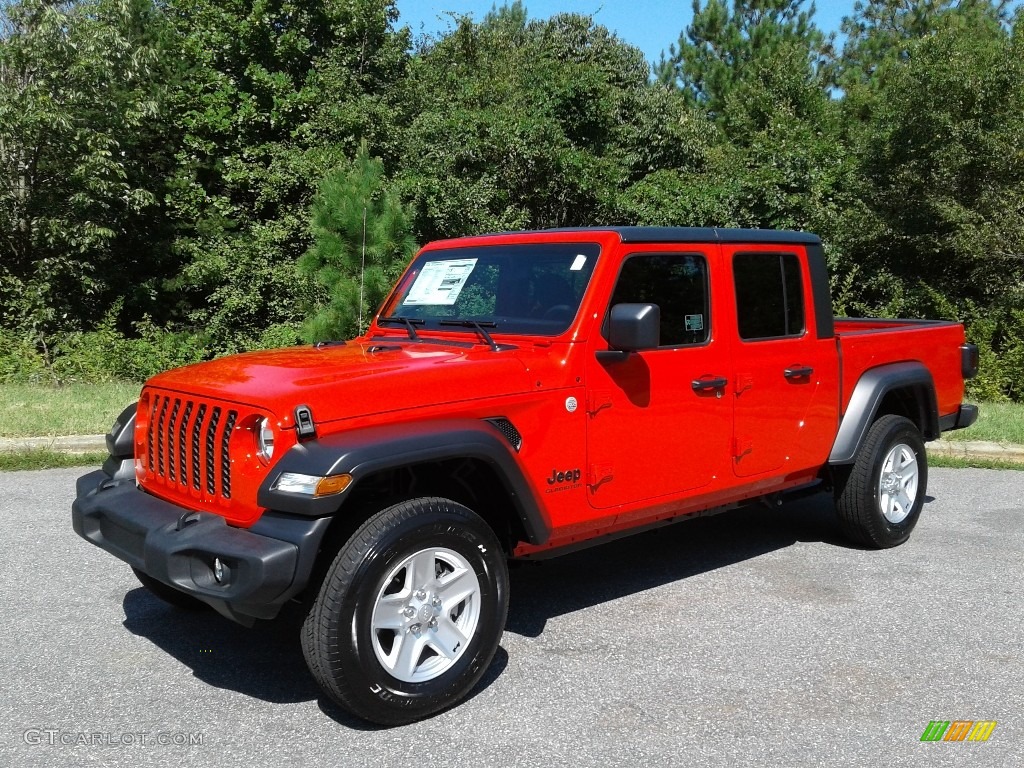 2020 Gladiator Sport 4x4 - Firecracker Red / Black photo #2