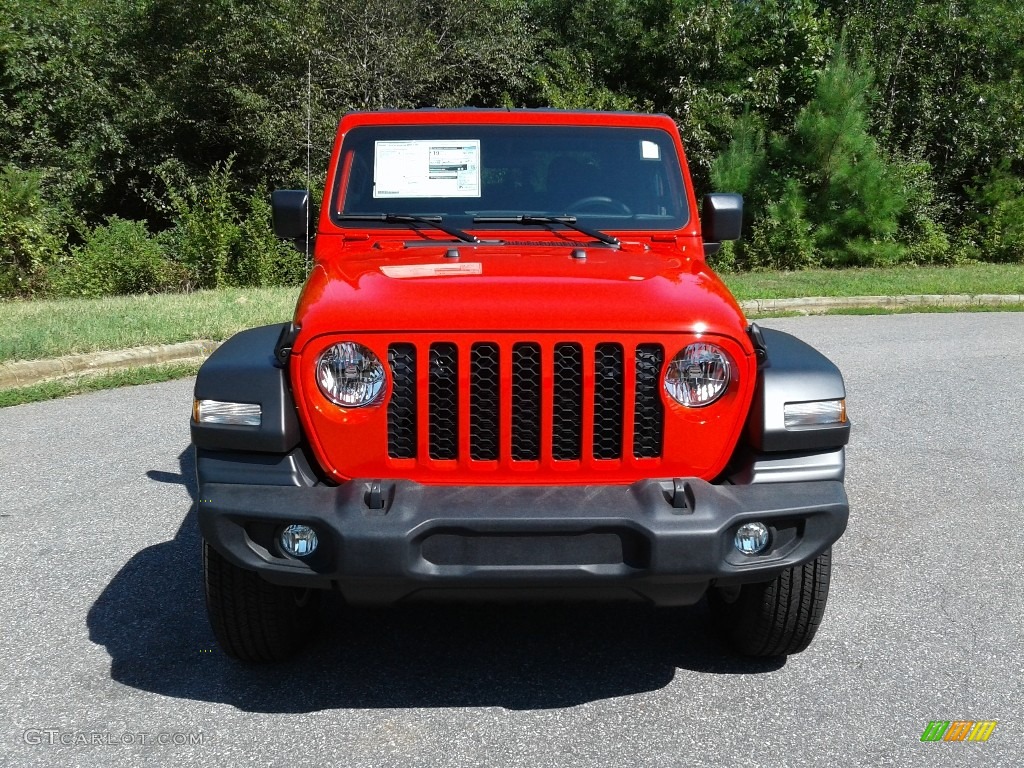 2020 Gladiator Sport 4x4 - Firecracker Red / Black photo #3