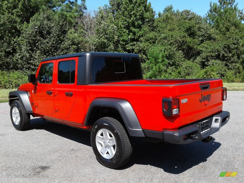 2020 Gladiator Sport 4x4 - Firecracker Red / Black photo #8