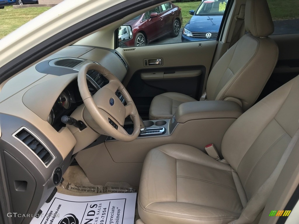 2007 Edge SEL AWD - Creme Brulee / Camel photo #13