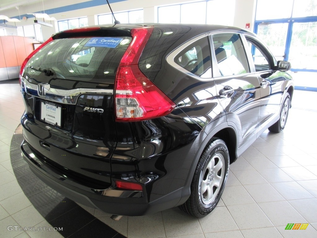 2016 CR-V LX AWD - Crystal Black Pearl / Black photo #7