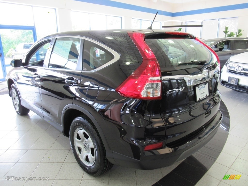 2016 CR-V LX AWD - Crystal Black Pearl / Black photo #9