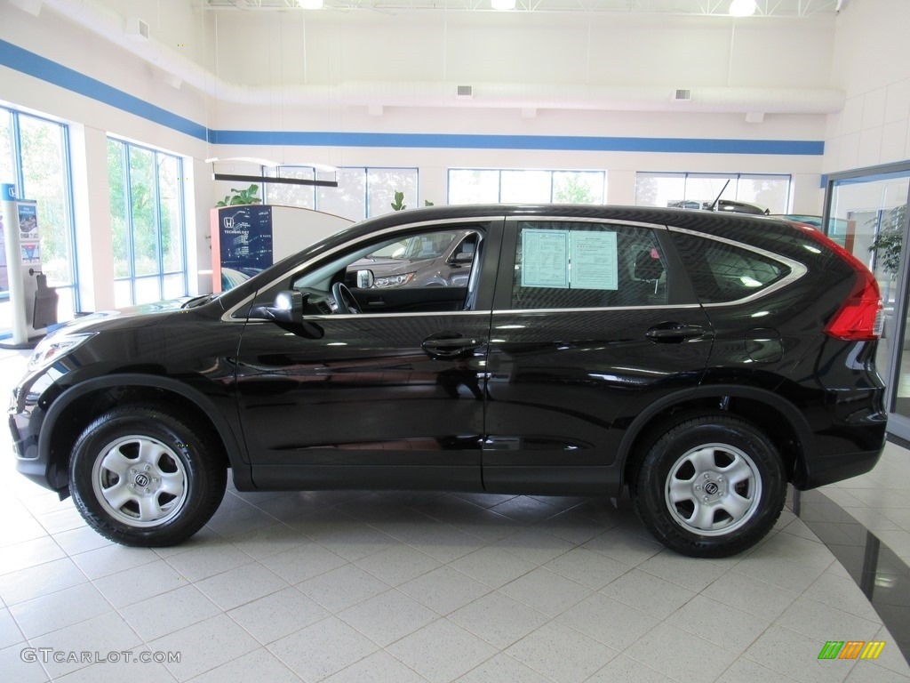2016 CR-V LX AWD - Crystal Black Pearl / Black photo #10