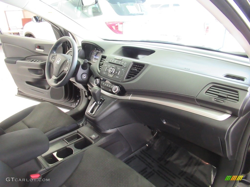 2016 CR-V LX AWD - Crystal Black Pearl / Black photo #15