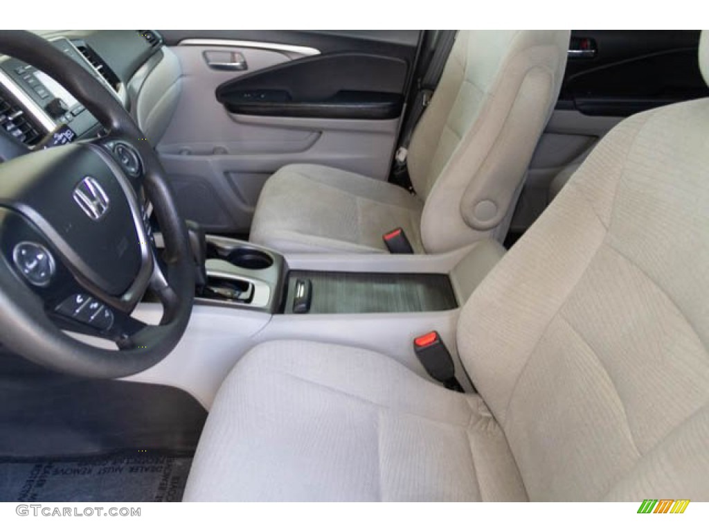 2016 Pilot LX - Modern Steel Metallic / Beige photo #3