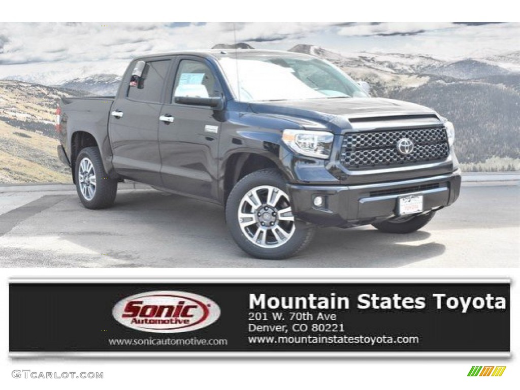 Midnight Black Metallic Toyota Tundra