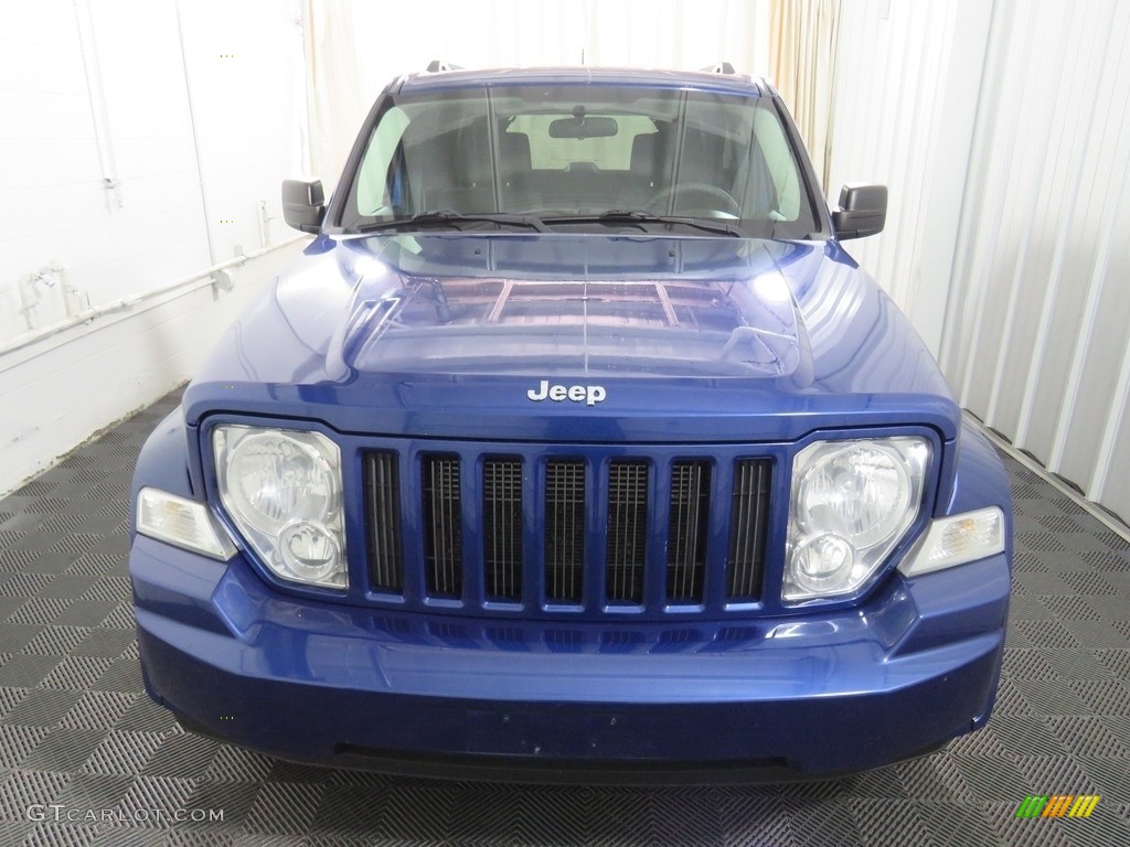 2010 Liberty Sport 4x4 - Deep Water Blue Pearl / Dark Slate Gray photo #4