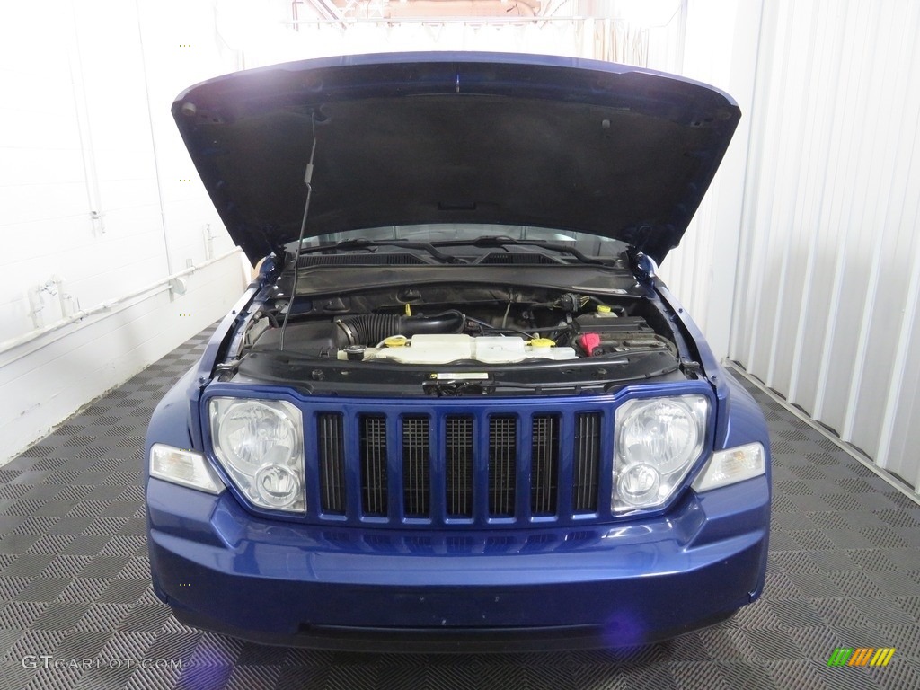 2010 Liberty Sport 4x4 - Deep Water Blue Pearl / Dark Slate Gray photo #5