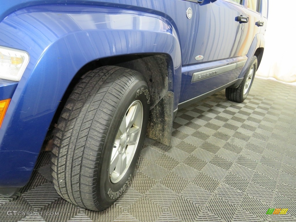 2010 Liberty Sport 4x4 - Deep Water Blue Pearl / Dark Slate Gray photo #8