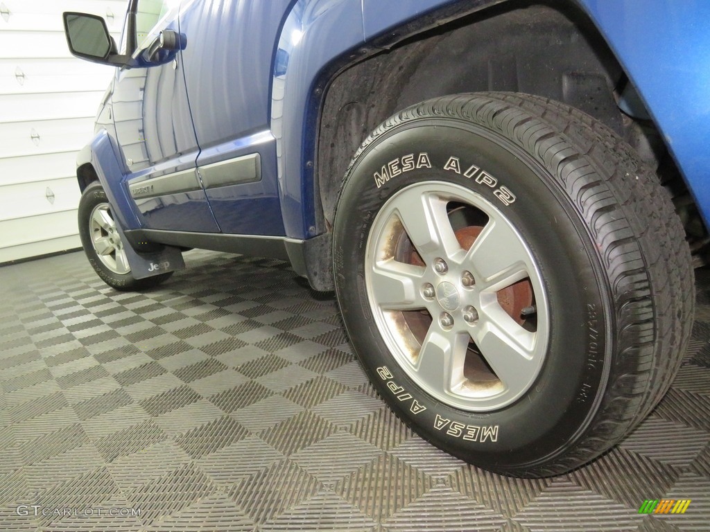 2010 Liberty Sport 4x4 - Deep Water Blue Pearl / Dark Slate Gray photo #9