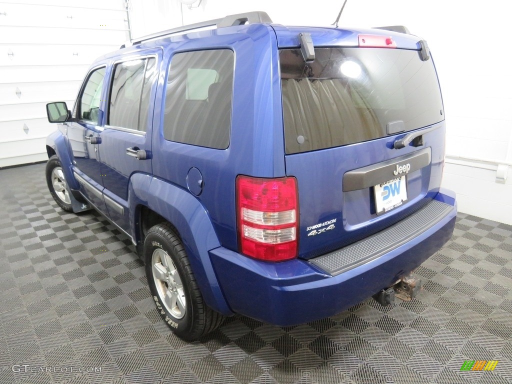 2010 Liberty Sport 4x4 - Deep Water Blue Pearl / Dark Slate Gray photo #10