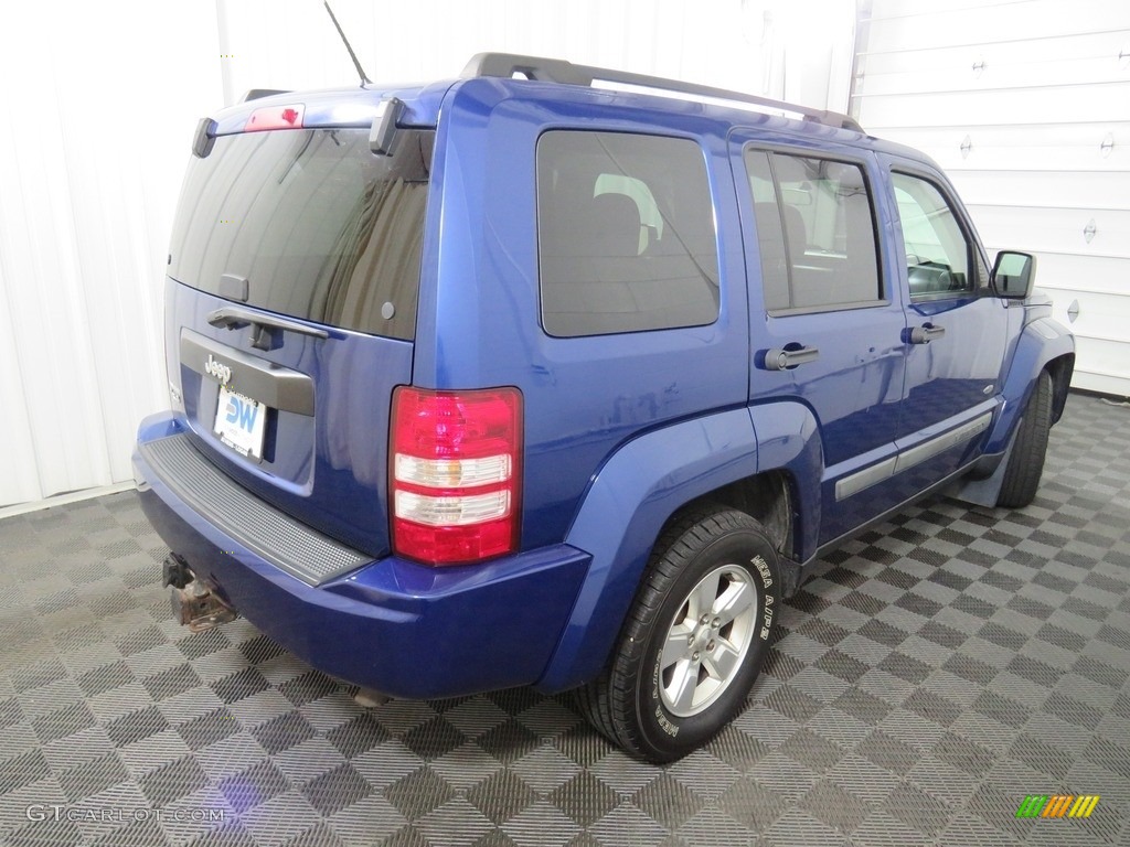 2010 Liberty Sport 4x4 - Deep Water Blue Pearl / Dark Slate Gray photo #15