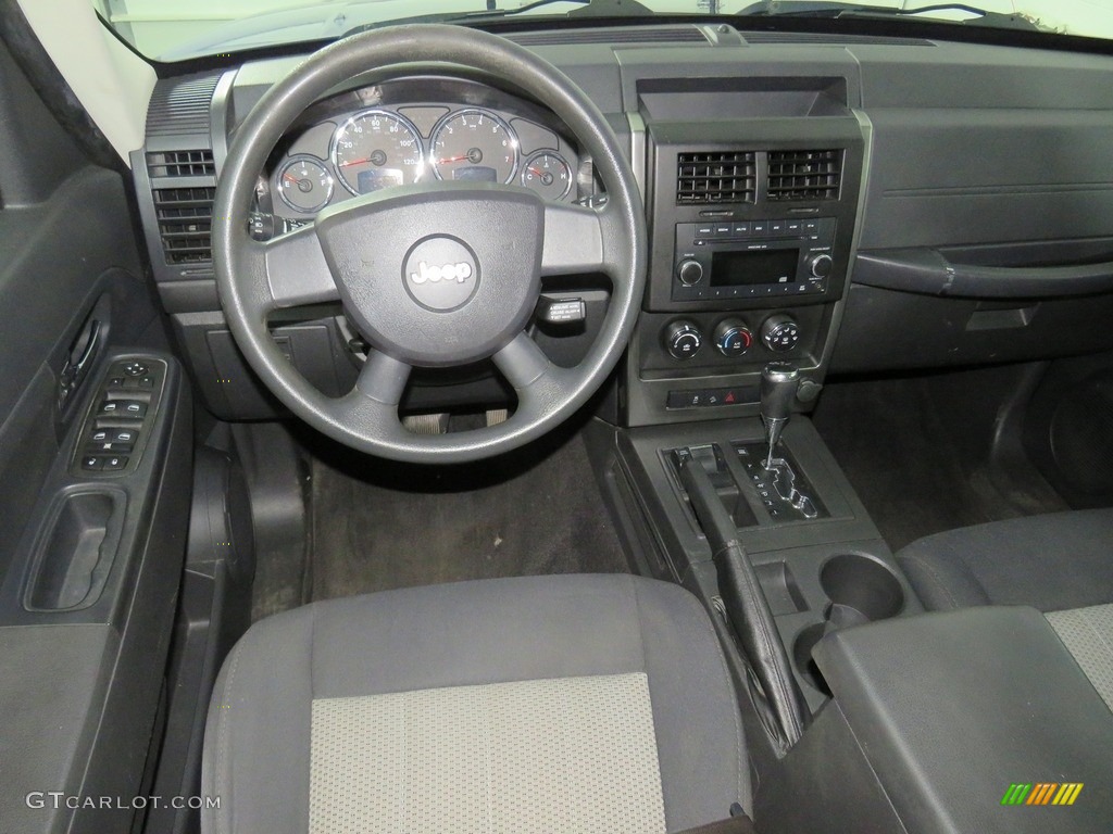 2010 Liberty Sport 4x4 - Deep Water Blue Pearl / Dark Slate Gray photo #24
