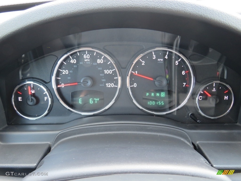 2010 Liberty Sport 4x4 - Deep Water Blue Pearl / Dark Slate Gray photo #30