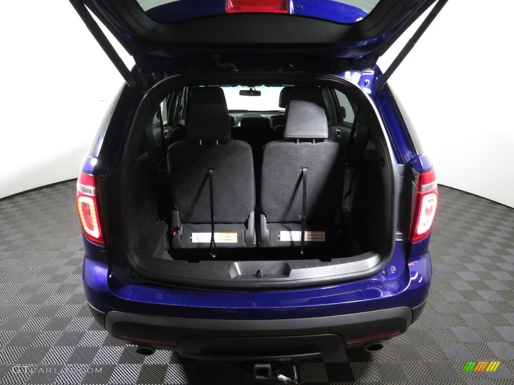 2013 Explorer XLT 4WD - Deep Impact Blue Metallic / Charcoal Black photo #13